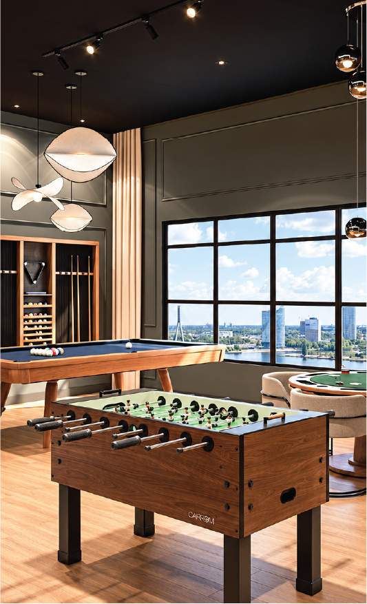 Luxury clubhouse